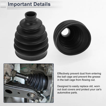 CV Joint Boot Kit with Clamps for Volvo C30 (2007-2013)