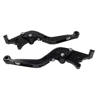 Black Extendable Brake Clutch Levers for BMW F800GS/Adventure, F800R (08-18)