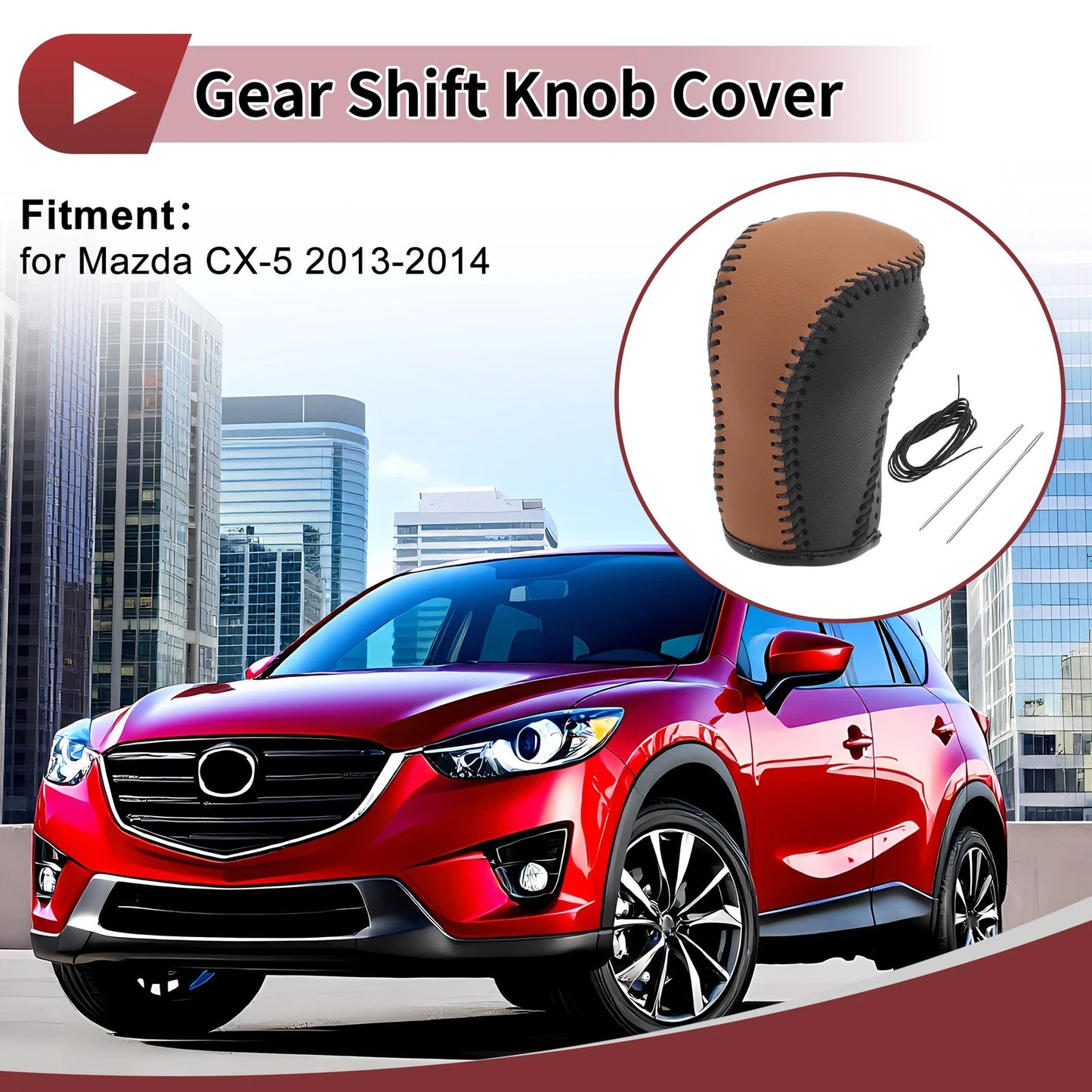 Gear Shift Knob Cover for Mazda CX-5 (2013-2014)