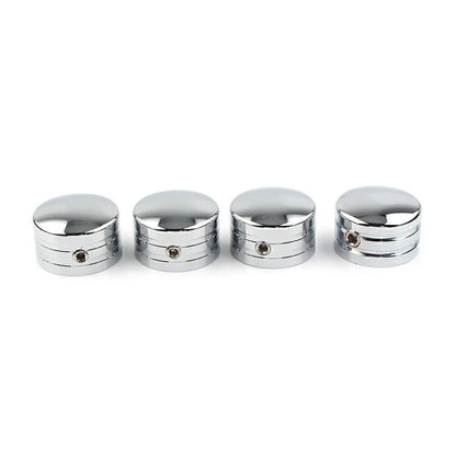 4 x Spark Plug Head Bolt Cap Covers for Harley Twin Cam Models (1999-2017)