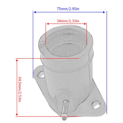 Carburetor Intake Manifold Boot for Yamaha TT-R 125