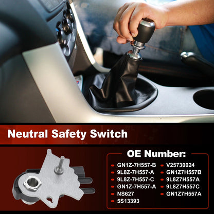 Neutral Safety Position Switch for Ford Escape Explorer Fusion Focus Edge Taurus (2001-2023)