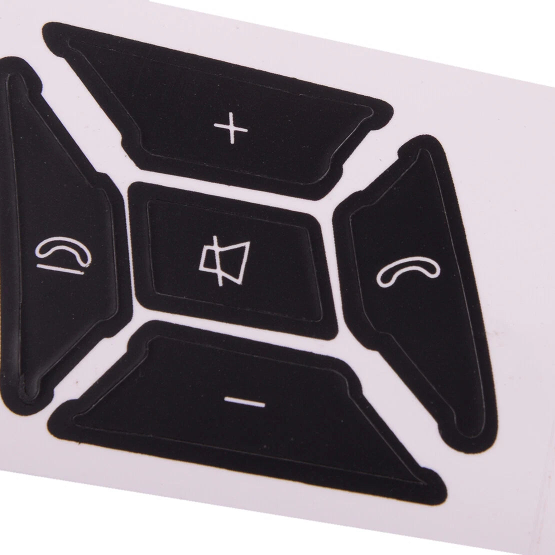 Steering Wheel Button Decal Stickers for Mercedes Benz (2007-2014)