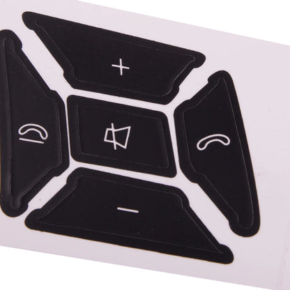 Steering Wheel Button Decal Stickers for Mercedes Benz (2007-2014)