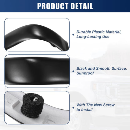 Left Right Pillar Decorative Covers for Ford F250 F350 F450 (2008-2016)