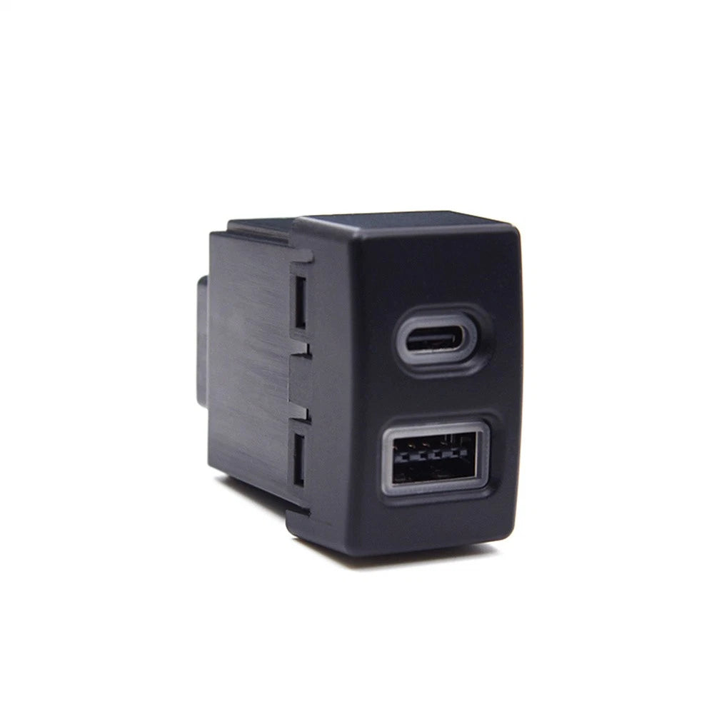 18W Type-C + QC3.0 Fast Car Charger for Mazda 2, 3, 5, 6, CX-7 (2003-2023)