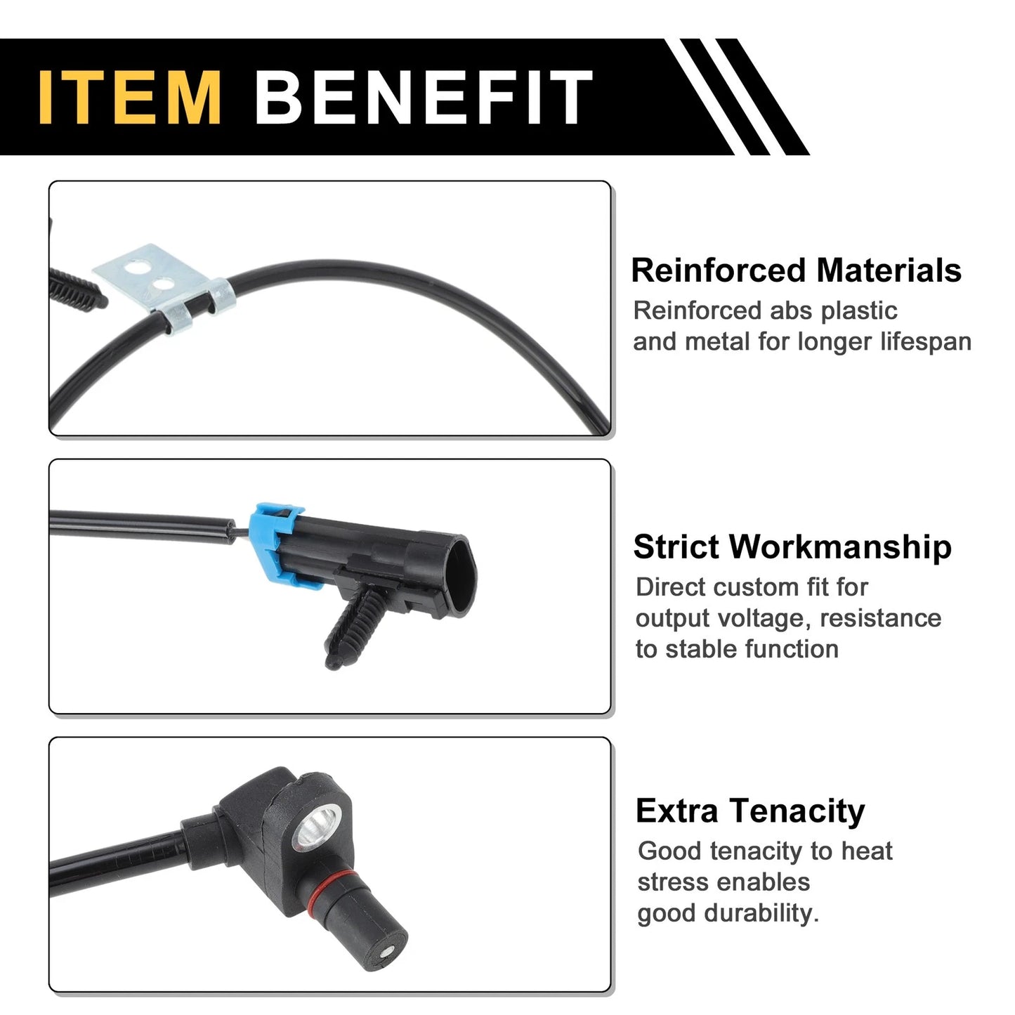 ABS Wheel Speed Sensor for Chevrolet Malibu (2010-2018)