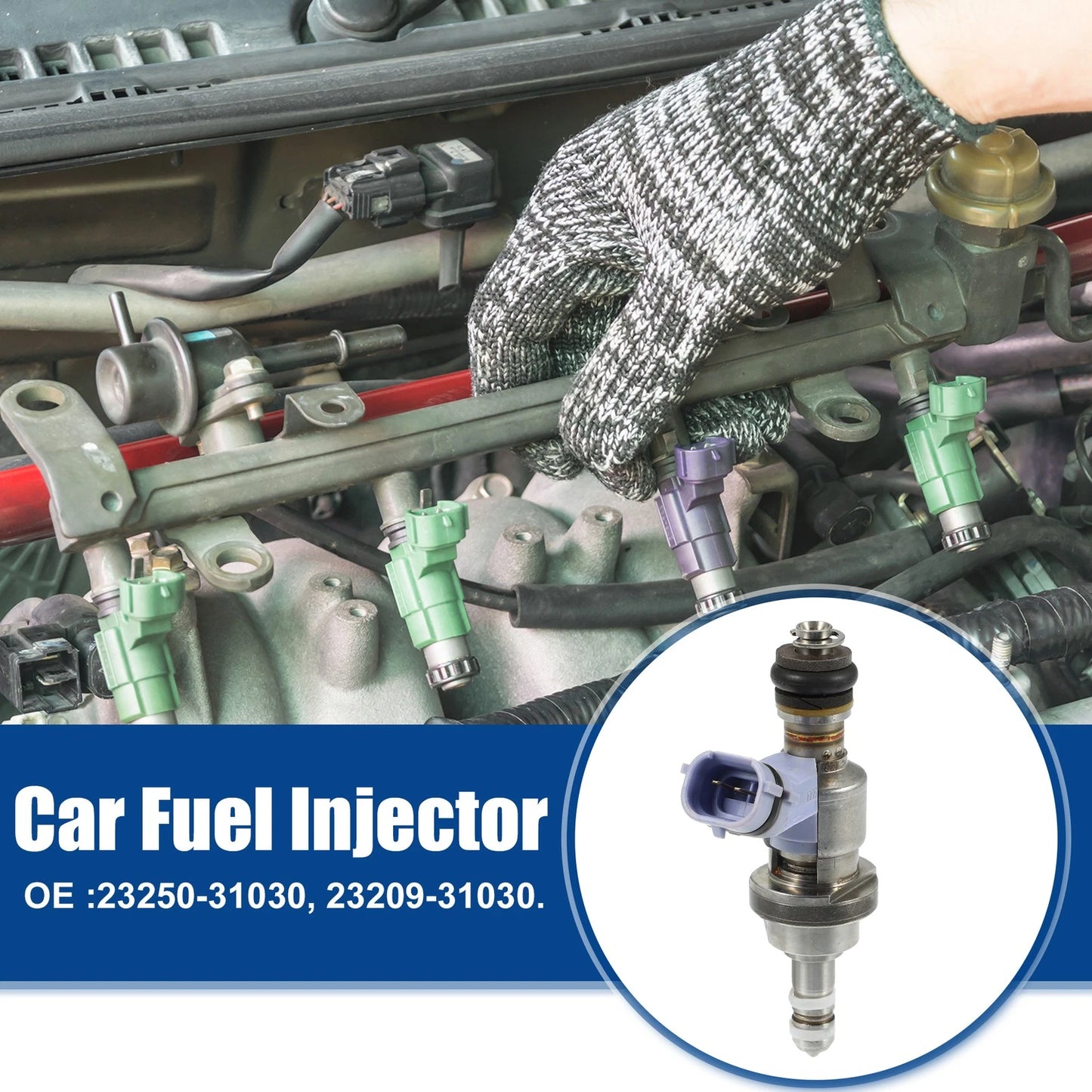 6 x Fuel Injector Nozzles for Lexus GS350 (2007-2015)