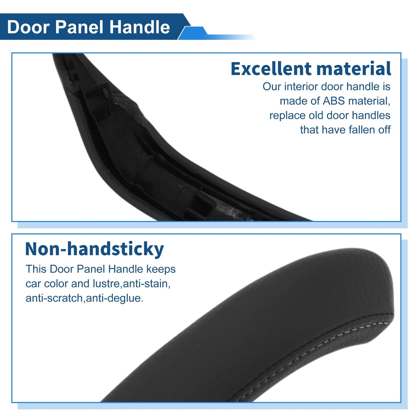 Front Driver Side Inner Door Panel Handle for BMW X3 F25 (2010-2016) Black
