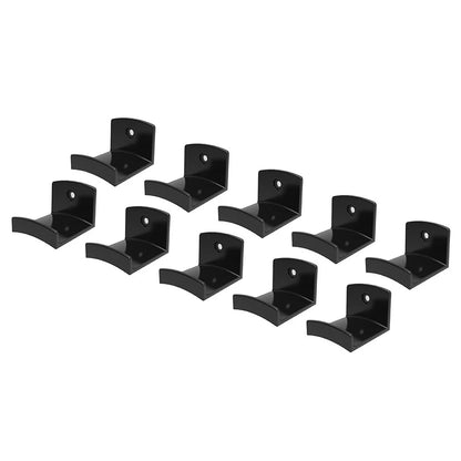Adhesive Hat Hooks for Wall 10 x Cowboy Hat Rack Wide Brim Hanger