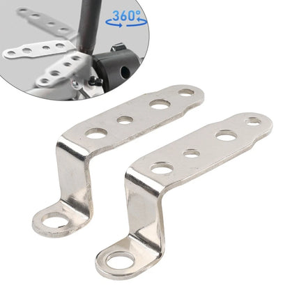 Silver Fog Driving Light Mounting Bracket for Car Headlight Support