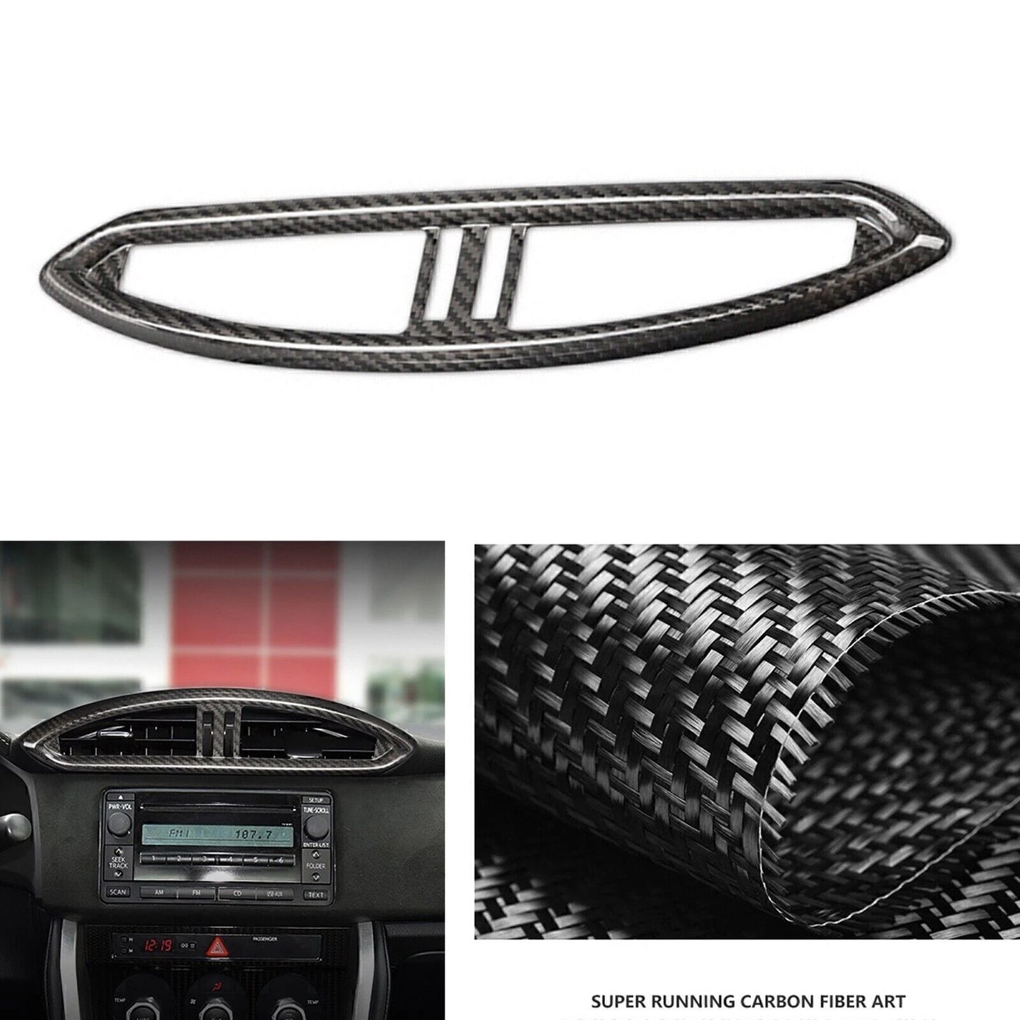 1x Air Vent Trim for Subaru BRZ, Toyota 86, Scion FR-S (2012-2020)