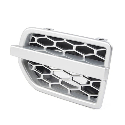Silver Left Front Grille Air Intake Vent for Land Rover LR4 (2010-2016)
