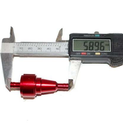 6mm Alloy RED Petrol Fuel Filter for PIT PRO Quad Dirt Bike ATV Buggy