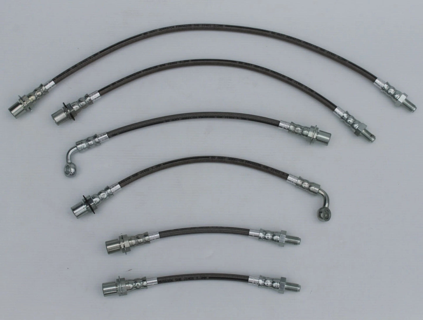 Braided Brake Hose Set for Toyota Land Cruiser (1990-1999)