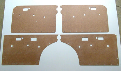 2 x Door panels/door cards for Mercedes 300 SEL w109 (1965–1972)