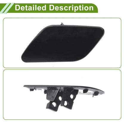 Washer Nozzle Cover Cap for Porsche Cayenne 92A (2011-2018) Unpainted