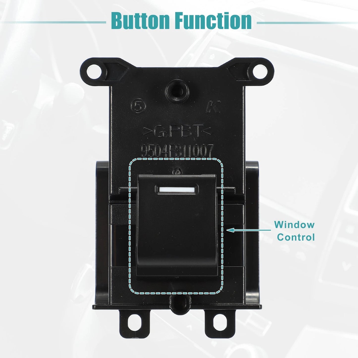 Power Window Switch for Honda CR-V 2.4L (2007-2009)