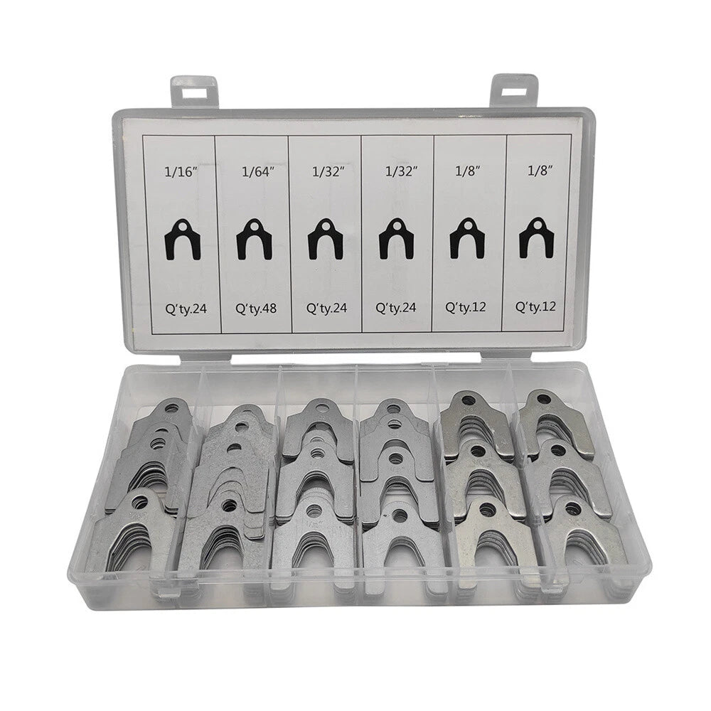 144pcs Car Alignment Shims for Adjusting Camber Caster Toe - Universal