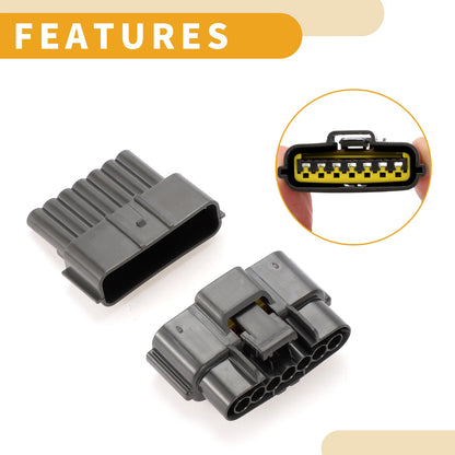 7 Pin Auto Wiring Harness Connector Plug for Nissan