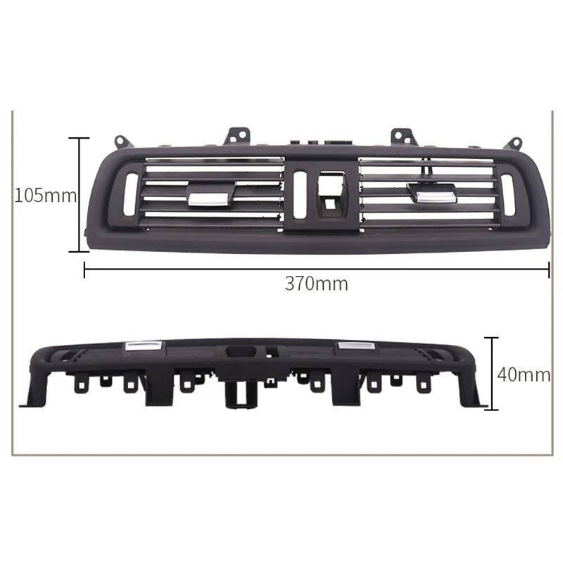 For BMW 5 Series F10 11-16 Replace Center Middle Air Vent Outlet Cover Trim