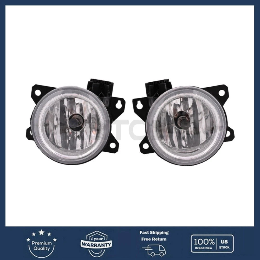 Left & Right Fog Light With Bulbs for Honda Civic (2016–2021)