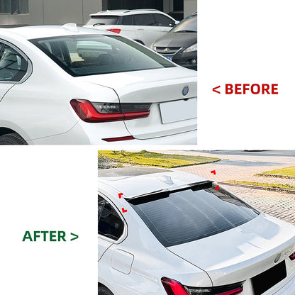 1PC Gloss Black Rear Boot Spoiler for BMW G20 G80 M3 (2019-2024)