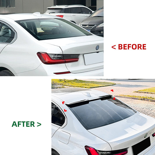 1PC Gloss Black Rear Boot Spoiler for BMW G20 G80 M3 (2019-2024)