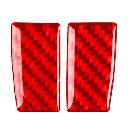 Radio CD Panel Side Button Cover Trim for Volkswagen Passat B5 (2001-2005) Red