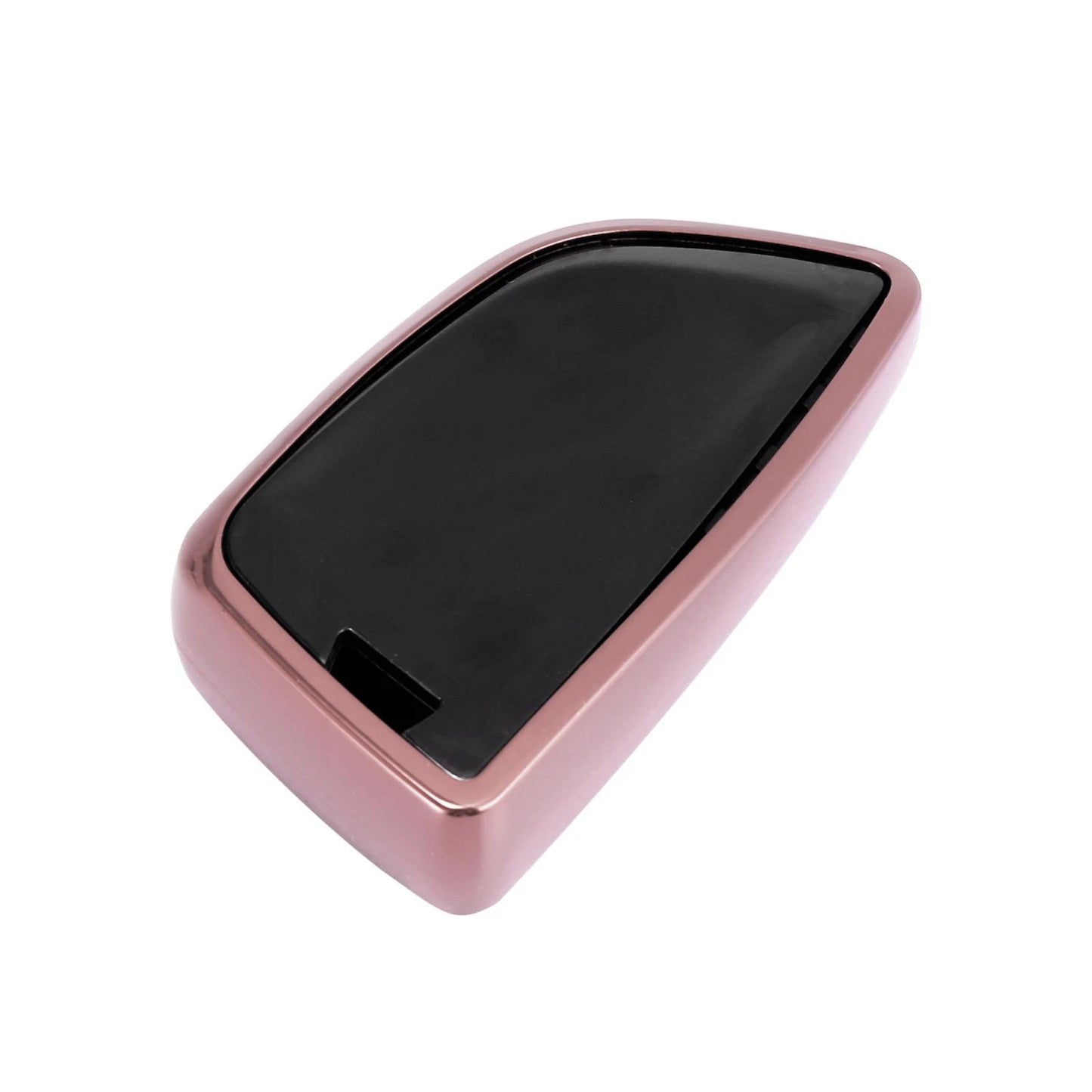 Key Fob Cover for BMW X1 X3 X5 X6 Remote TPU Case - Black Pink