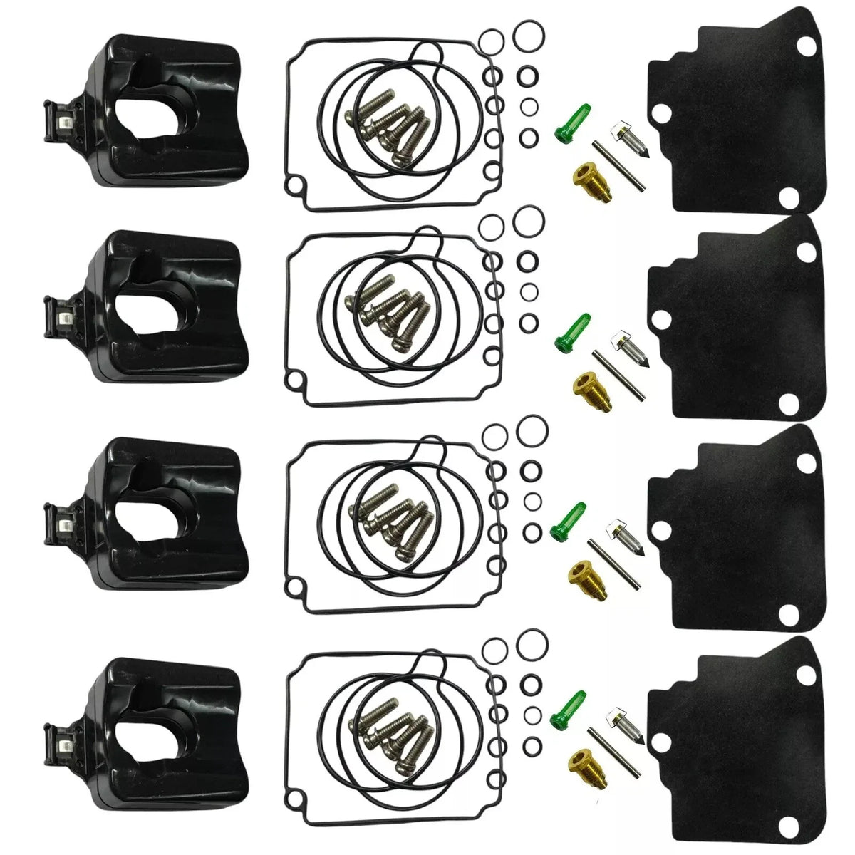 Carburetor Float Kit for Mercury 75-90HP 4-Stroke (4pcs)