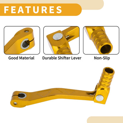 Gear Shifter Lever Folding for Apollo BBR Gold Tone
