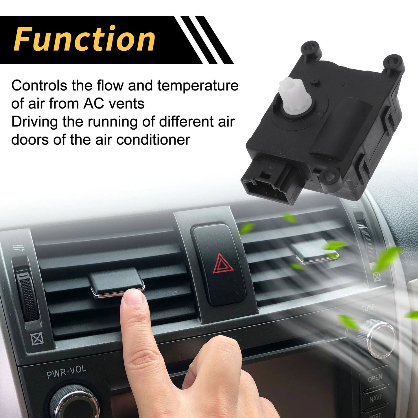 HVAC Air Door Actuator for Ford F-250 Super Duty (2011-2016)