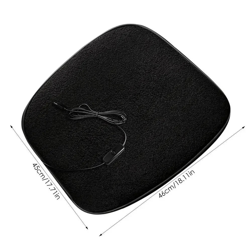 5V USB Heating Pad for Car Seat Heater Winter Warmer Cushion