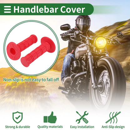 2 x Grips / 7/8" 22mm Hand Covers for Motorcycle