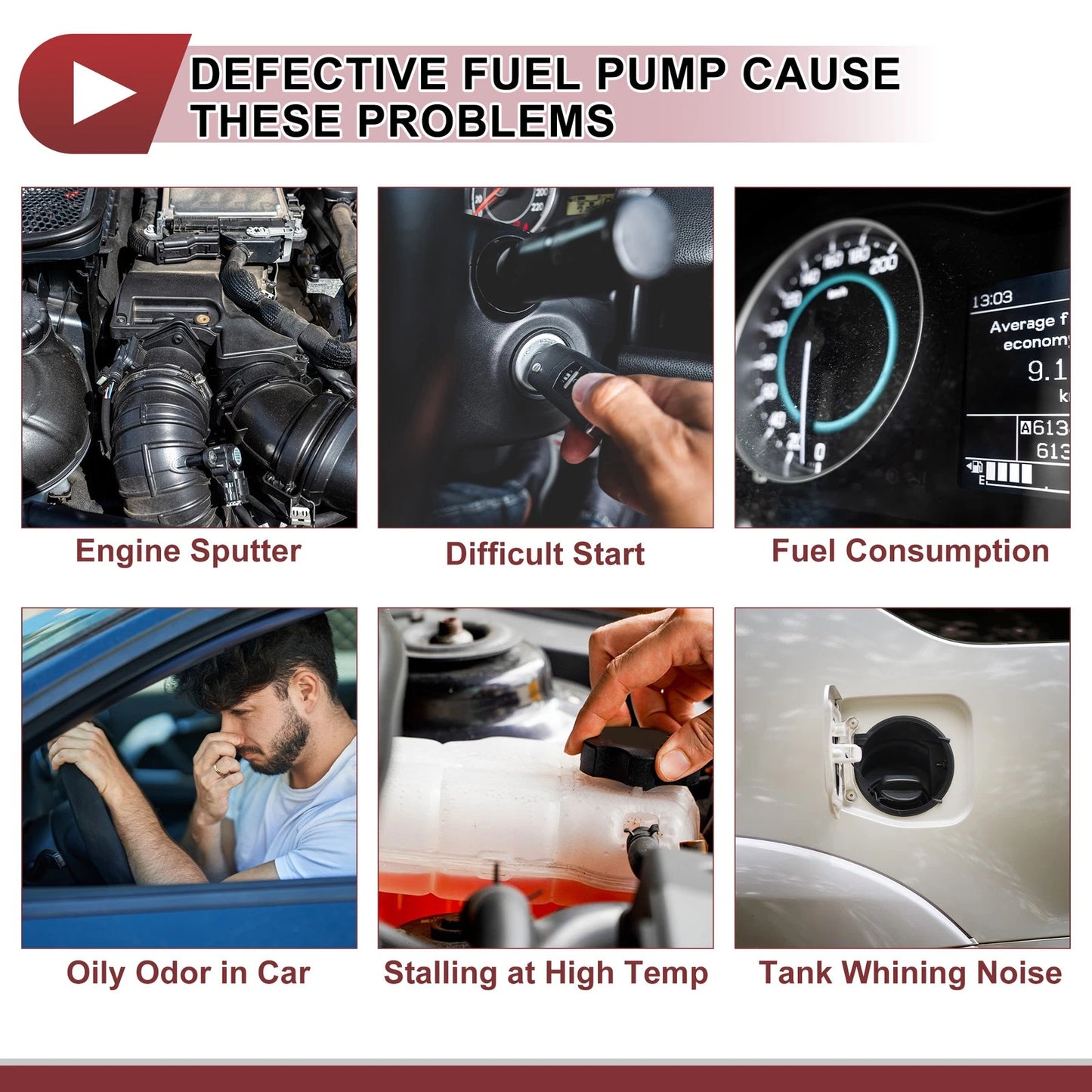 Electric Fuel Pump Assembly for Chevy Corvette (2009-2013)