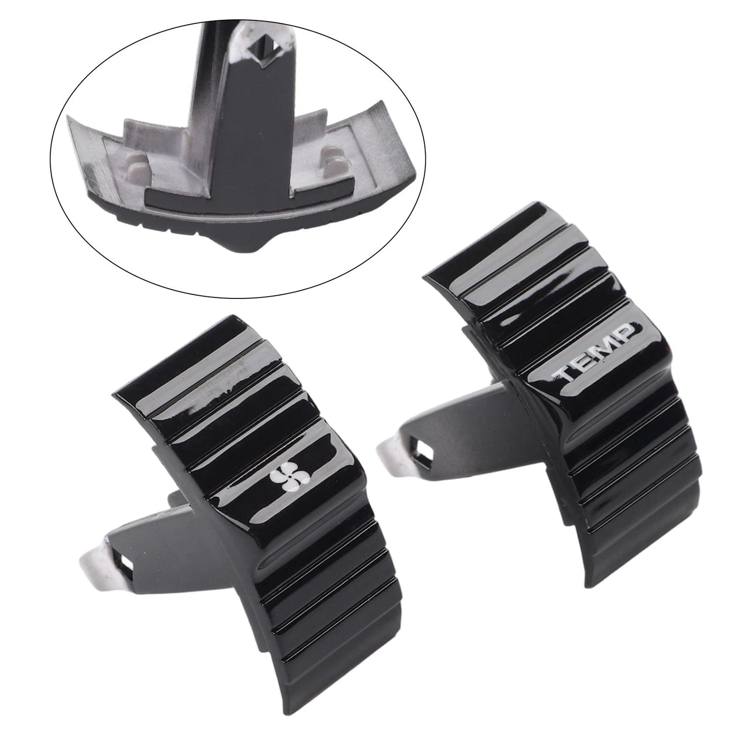2 x Panel Mount Air Conditioning Control Plastic Panel