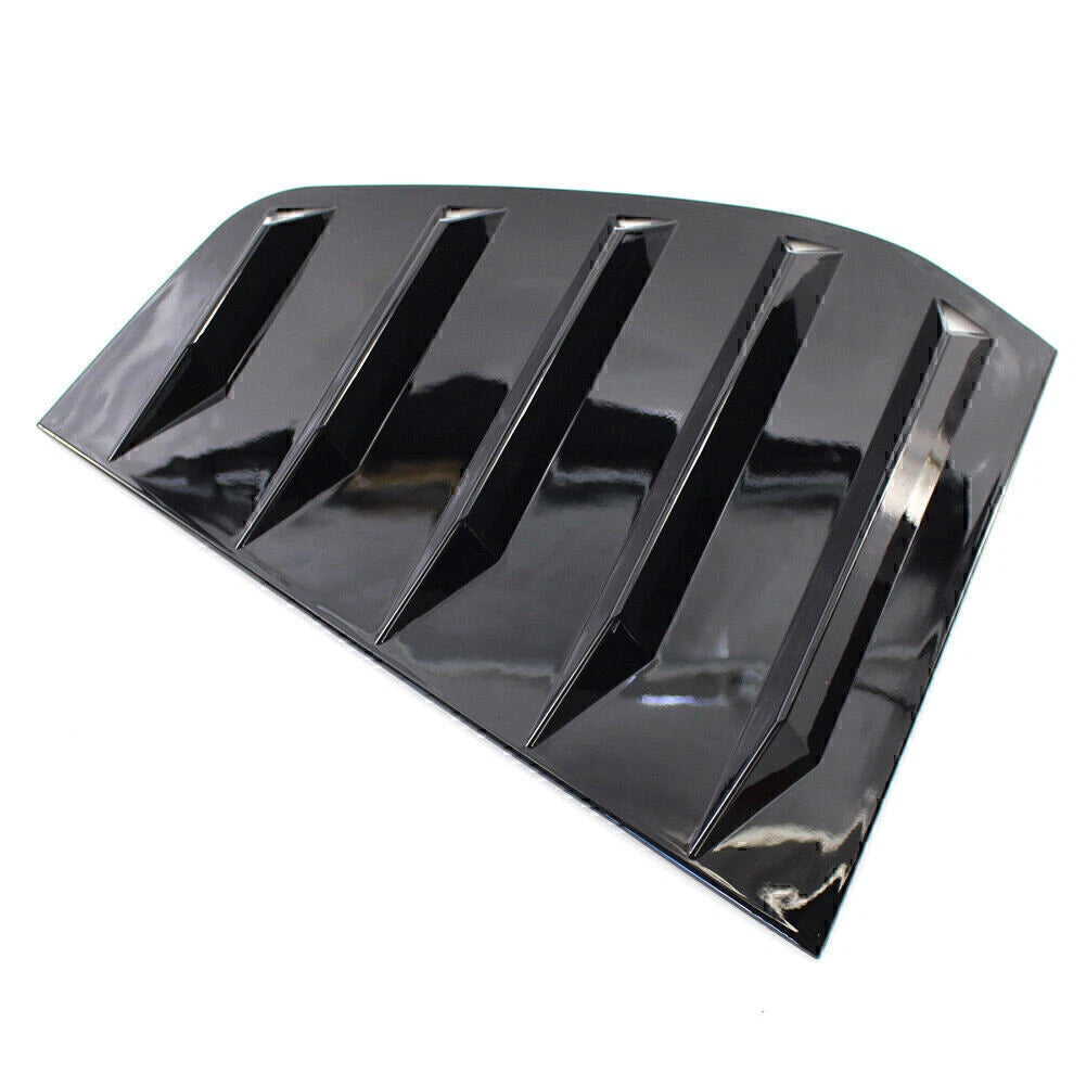 Rear Door Window Triangle Gloss Black Trims for Volkswagen Golf (2009-2013)