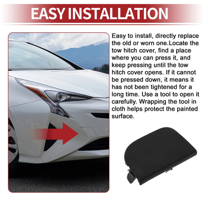 Right Front Car Tow Hook Cover for Toyota Avensis (2008-2011)