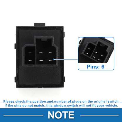 Front Side Power Window Switch for Jeep Grand Cherokee (2000-2004)
