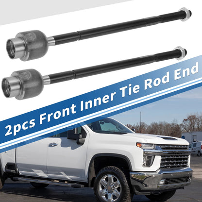 2 x Front Inner Tie Rod End Links for Chevrolet Impala (2000–2013)