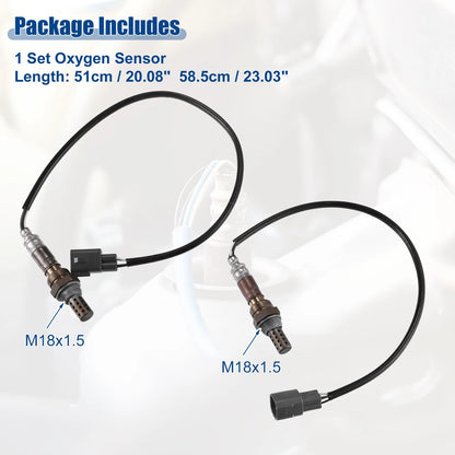 Oxygen Sensor for Toyota Altezza SXE10 1998-2005 (2 x Sensors)