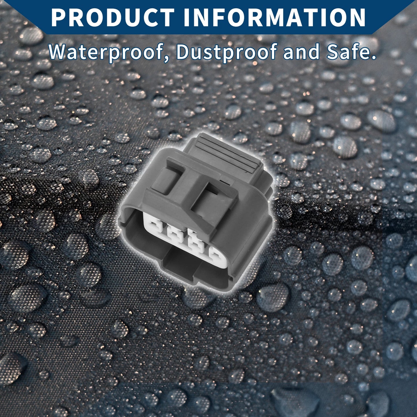 8 Pin OBD1 Distributor Connector Plug for Honda  - 1 Set