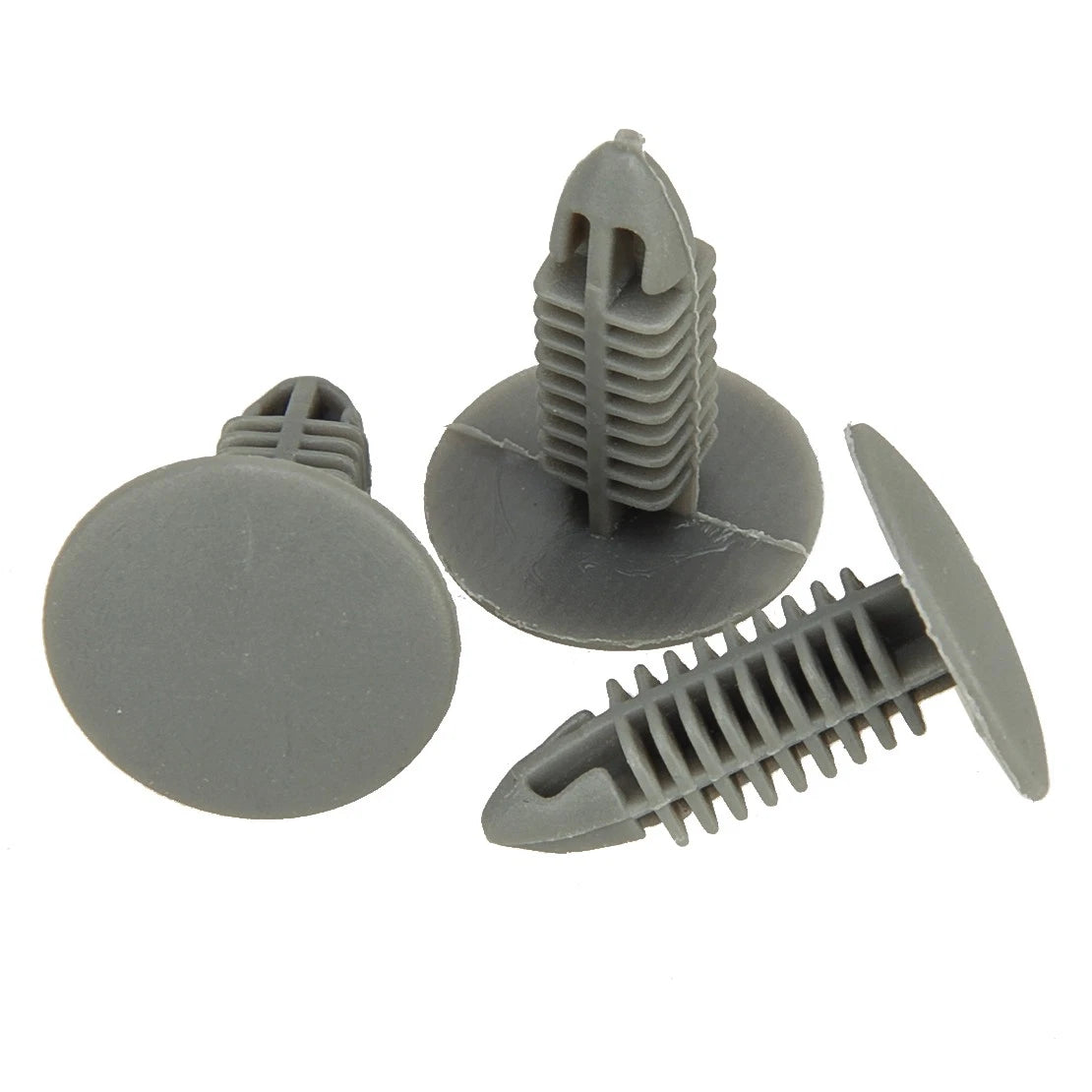 100 x 1/4" Hole Plastic Fastener Clips for Hyundai Bumper Fender
