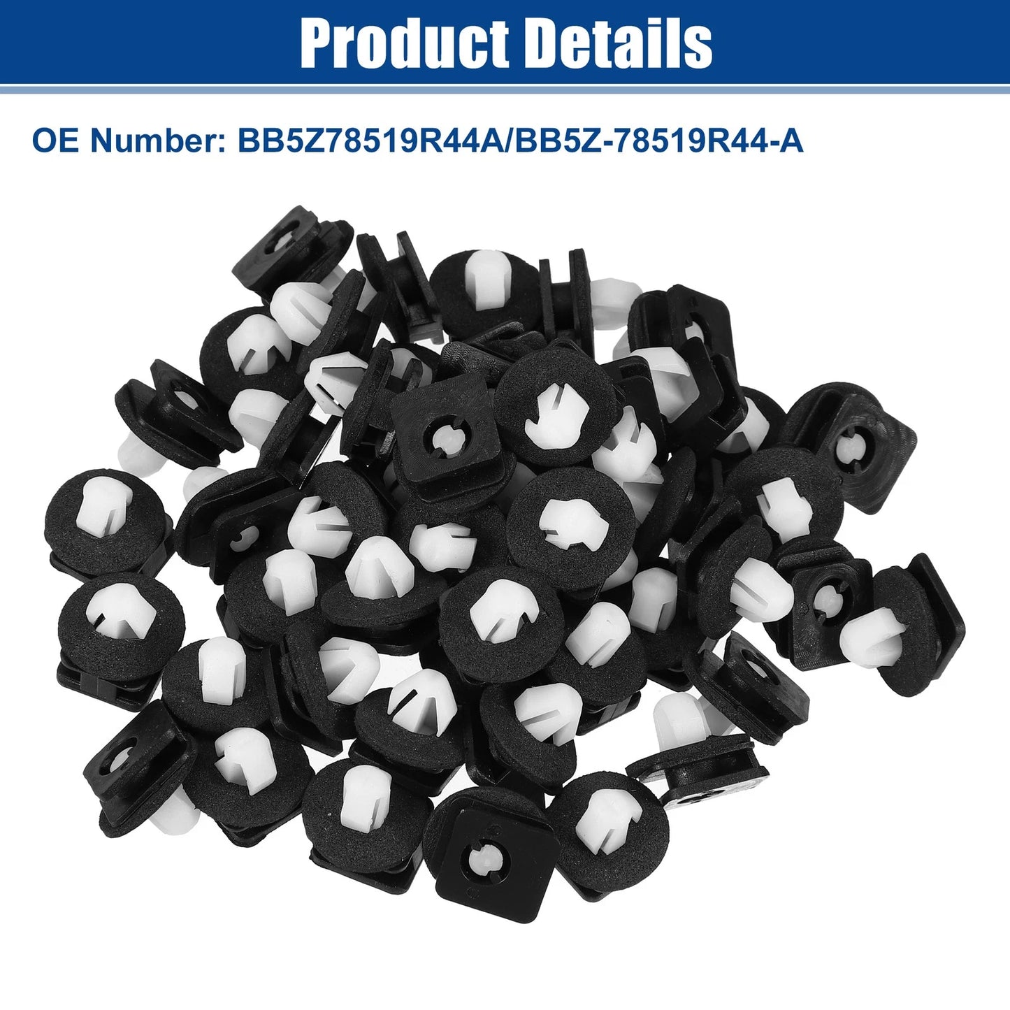 50pcs Windshield Clips for Ford Explorer (2011-2021)
