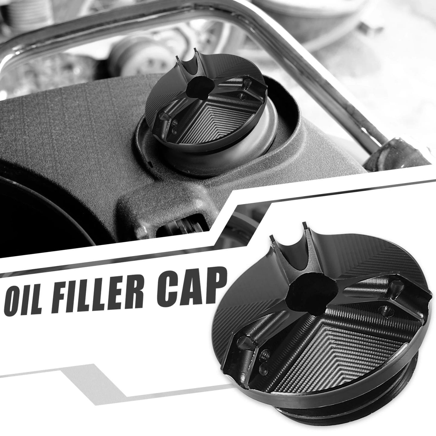Oil Filler Cap Plug Cover for Yamaha YZF-R6S YZF-R6 YZF-R3