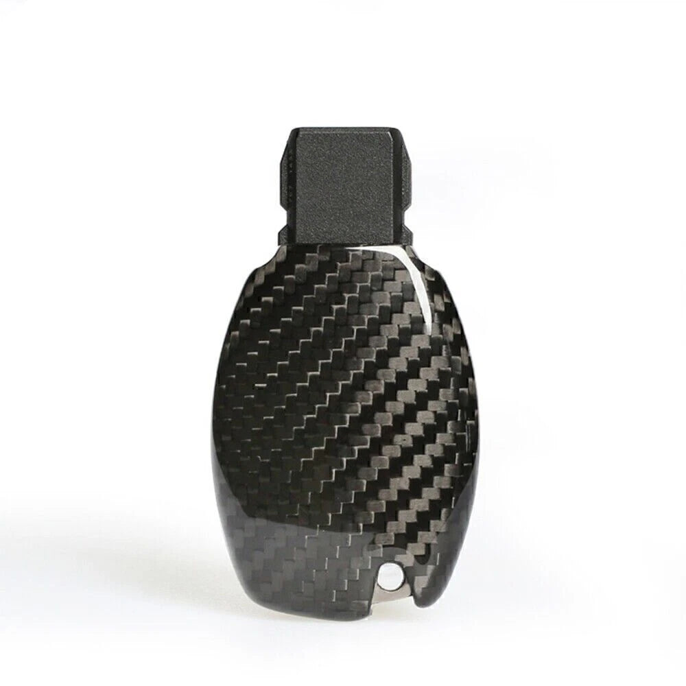 Carbon Fiber Key Case Cover for Mercedes Benz C Class
