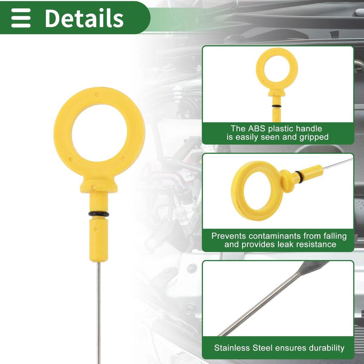 Engine Oil Dipstick for Ford F-250 Super Duty 2006-2007 6.0L V8 Diesel