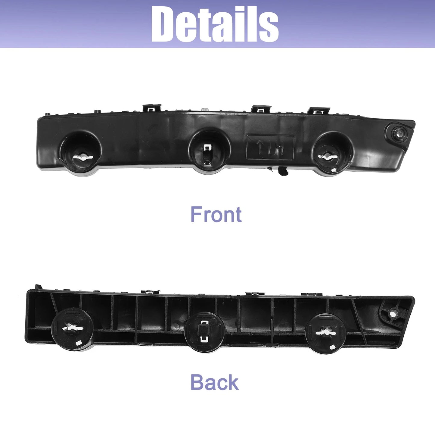 Front Left Bumper Mounting Bracket for Nissan Rogue (2014-2016)