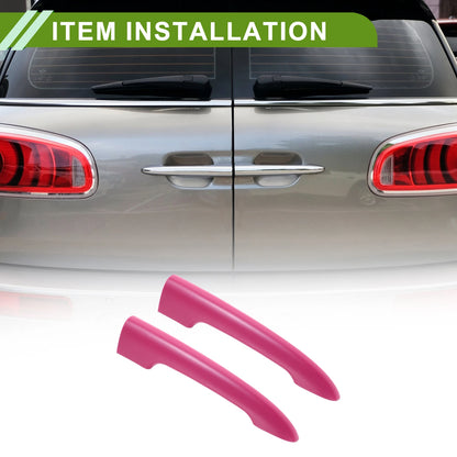 Pink Rear Trunk Tailgate Handle Cover for BMW Mini R55 Clubman (2006-2014)